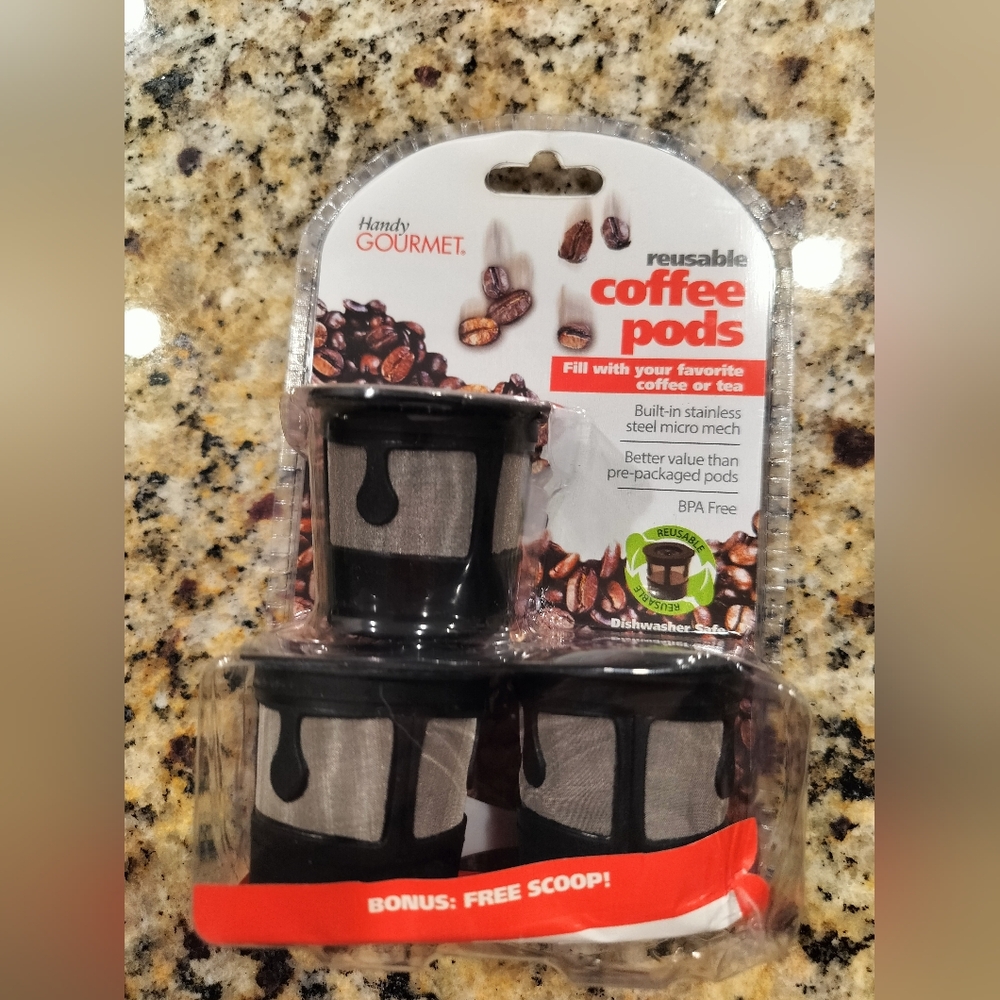 Humbly Gourmet Reusable Coffee Pods for KEURIG. Never Used. Original Package
